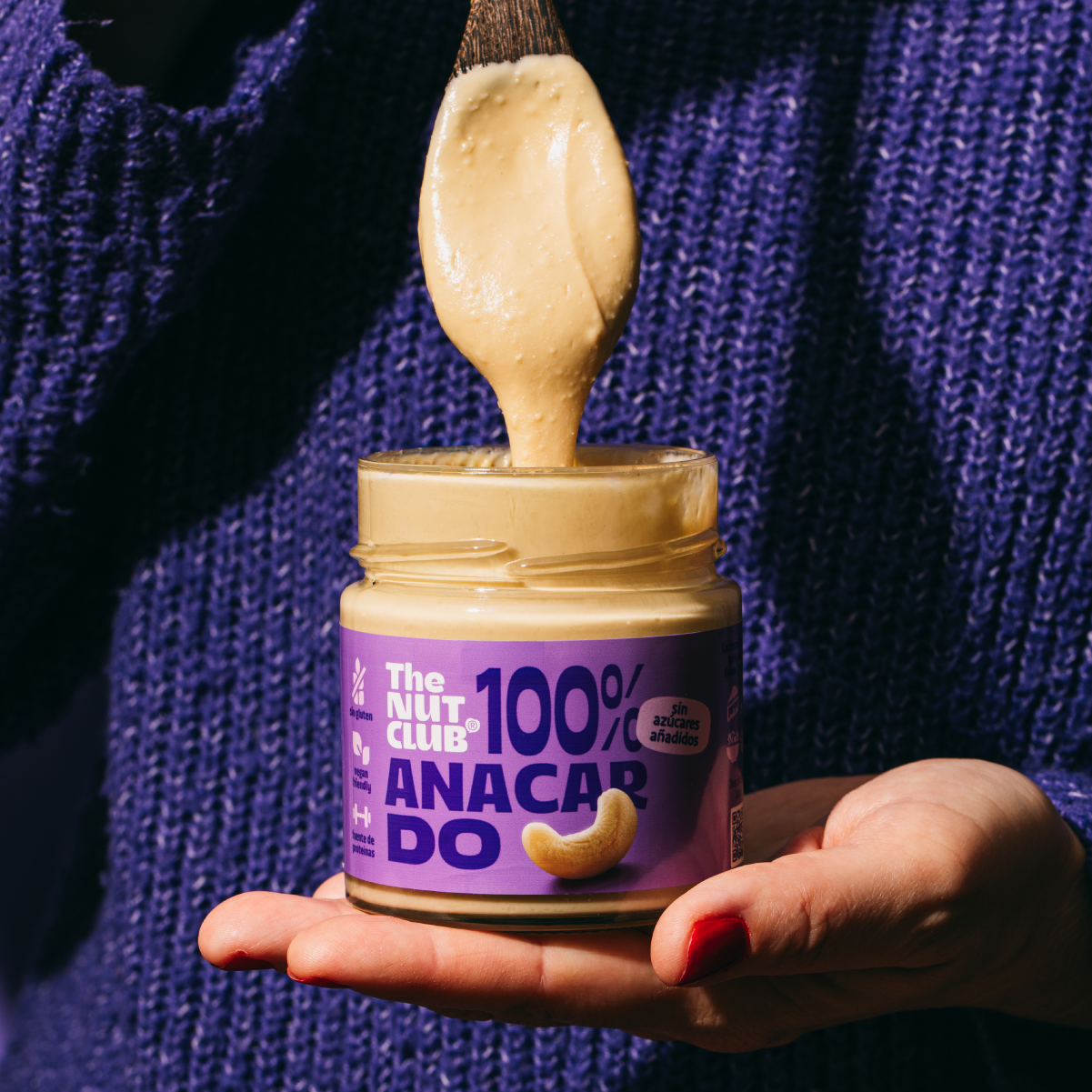 Crema 100% de anacardo The Nut Club 180g_2