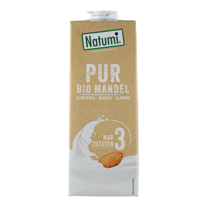 Bebida de Almendra Premiun &amp; Pure BIO Natumi 1 L