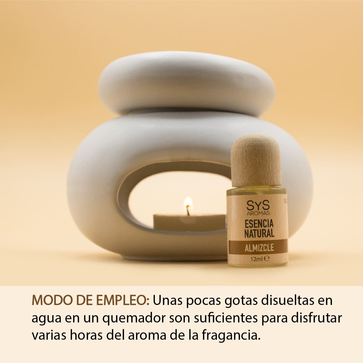 Esencia Natural Almizcle SYS Aromas 12 ml | Aroma Cálido y Terroso | Para Quemadores y Humidificadores_2