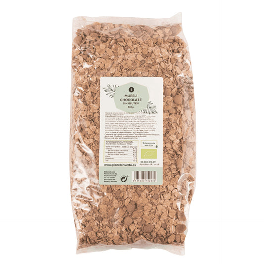 Muesli Sin Gluten chocolate ECO Planeta Huerto 500 g