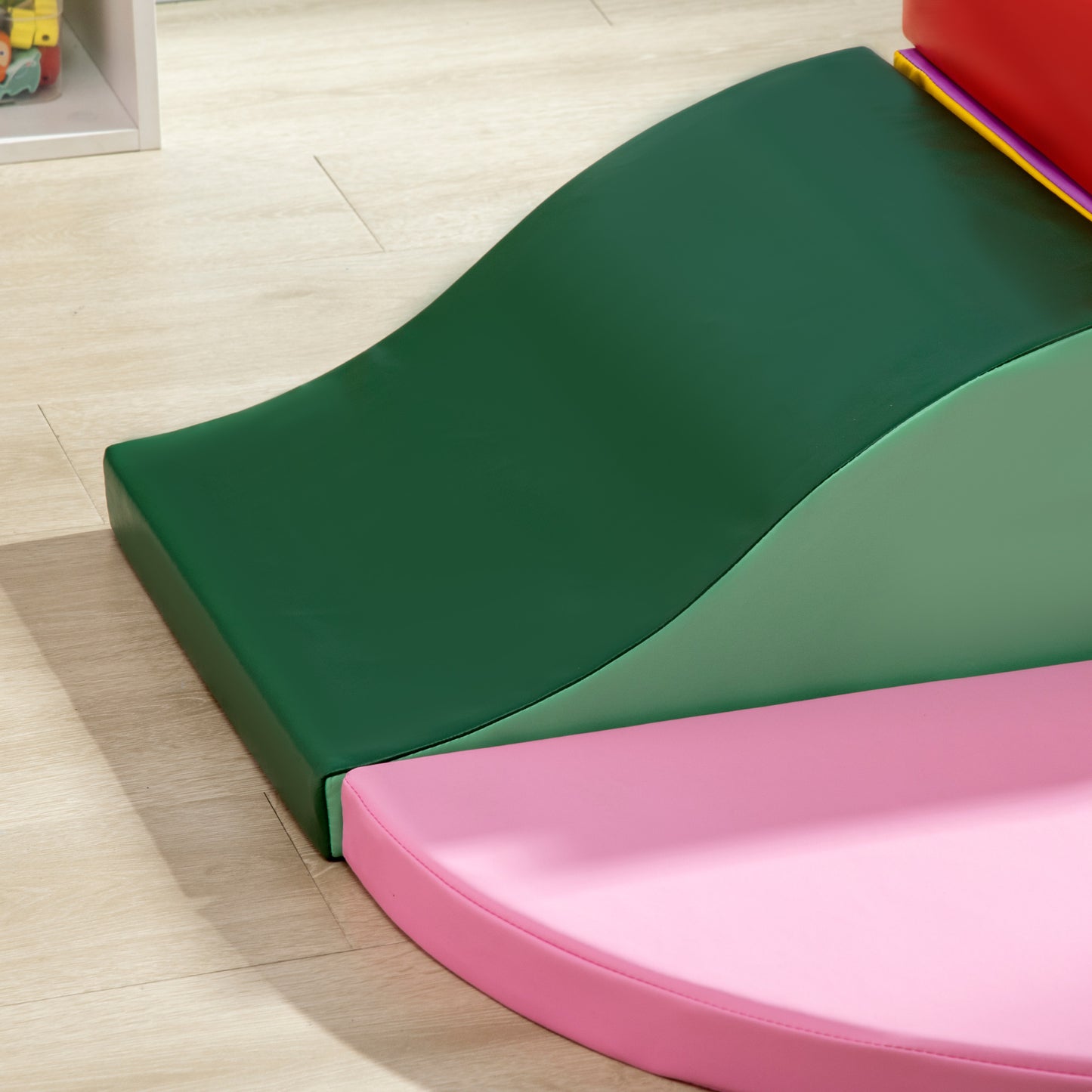 Homcom Juego De 6 Bloques De Espuma Para Niños De 12-36 Meses 150x100x24 Cm_3