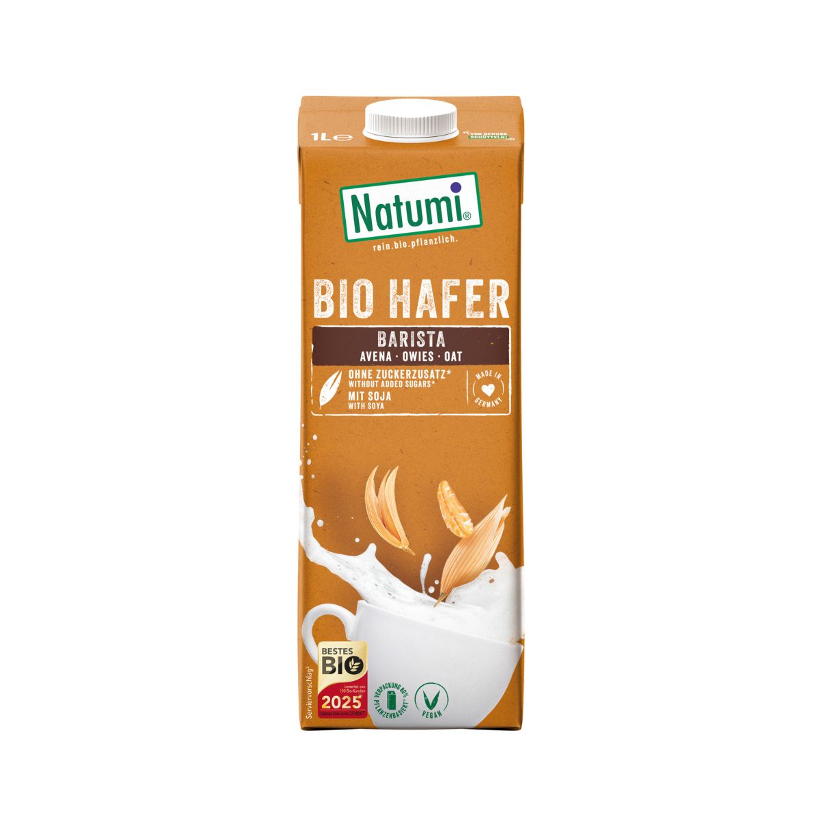 Pack 12 x Bebida Avena Barista BIO Natumi 1 L