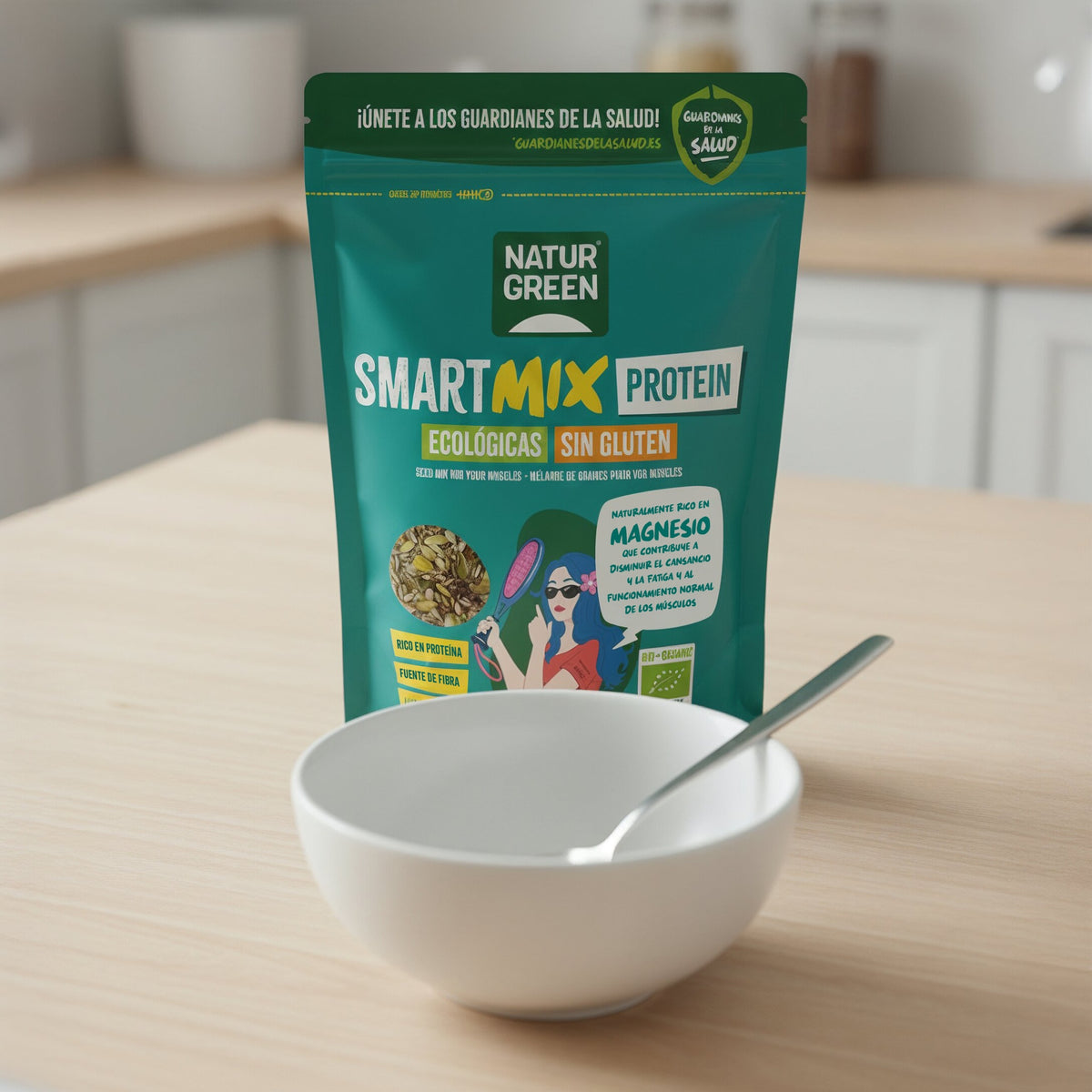 Mezcla de Semillas SmartMix Protein Bio NaturGreen 175 g