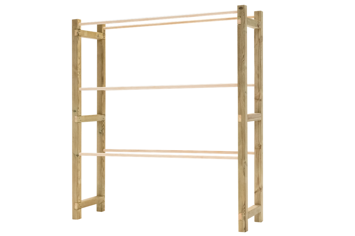 Expositor De Madera Para Plantas Colgantes Pothus Hortalia_0