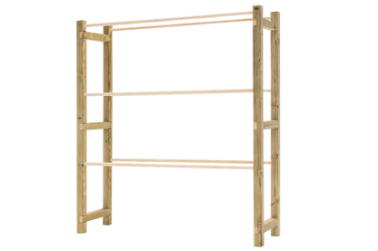 Expositor De Madera Para Plantas Colgantes Pothus Hortalia_0