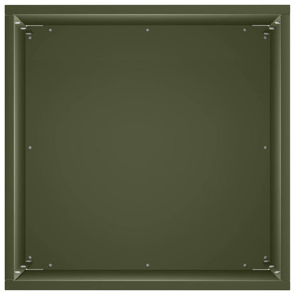 Macetero De Jardín 2 Uds. Verde Oliva 30 X 30 X 50 Cm_4