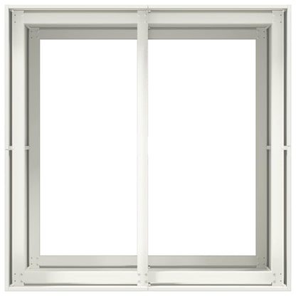 Jardinera Acero Blanco 80x80x80 Cm_4