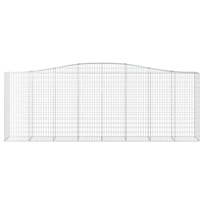 Cestas Gaviones 6 Uds Forma De Arco Hierro 400x50x140/160 Cm_3