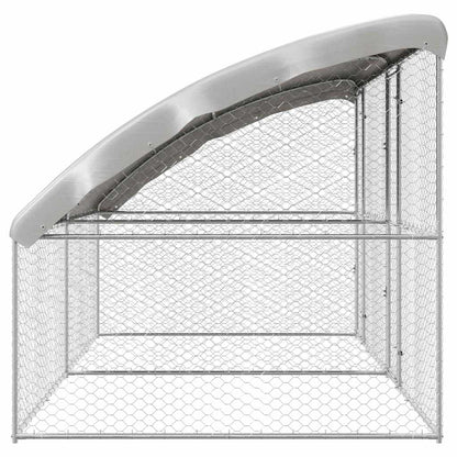 Refugio Para Perros 2 Pcs Plateado 4 X 2 X 2 M_4