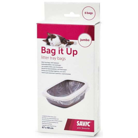 Savic 6 Bolsas Higienicas Para Arenero Nestor Jumbo 67x48cm_0