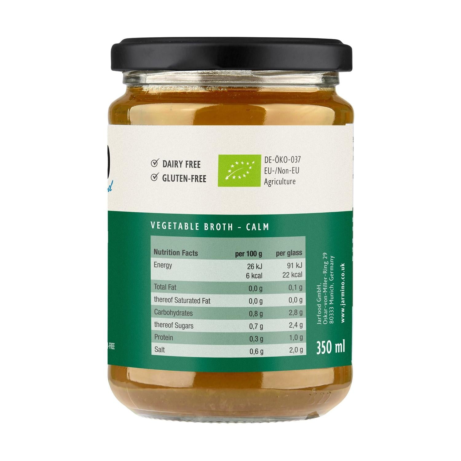 Caldo Vegetal Calma Keto Jarmino 350ml