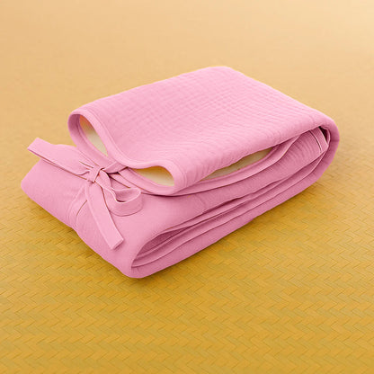 Alfombrilla De Cambiar Nomada En Algodón Bio Rosa_4