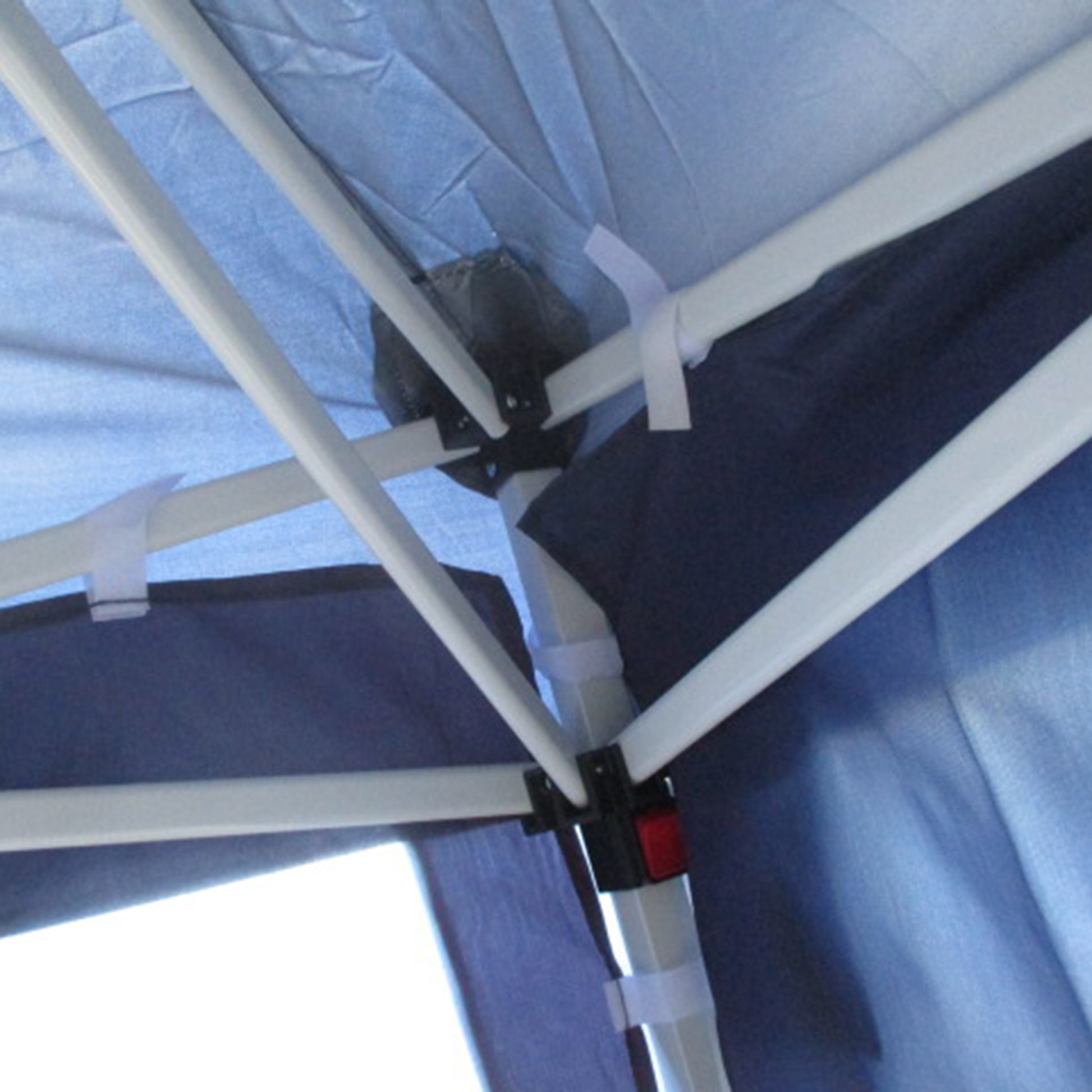 Outsunny Carpa Plegable Con 4 Paredes Desmontables 3x3 M Para Exterior Azul_4