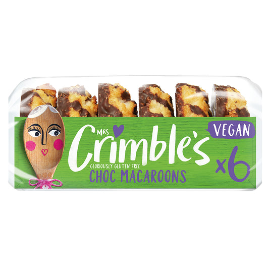 Galletas Veganas de Chocolate Sin gluten Mrs Crimbles 195 g