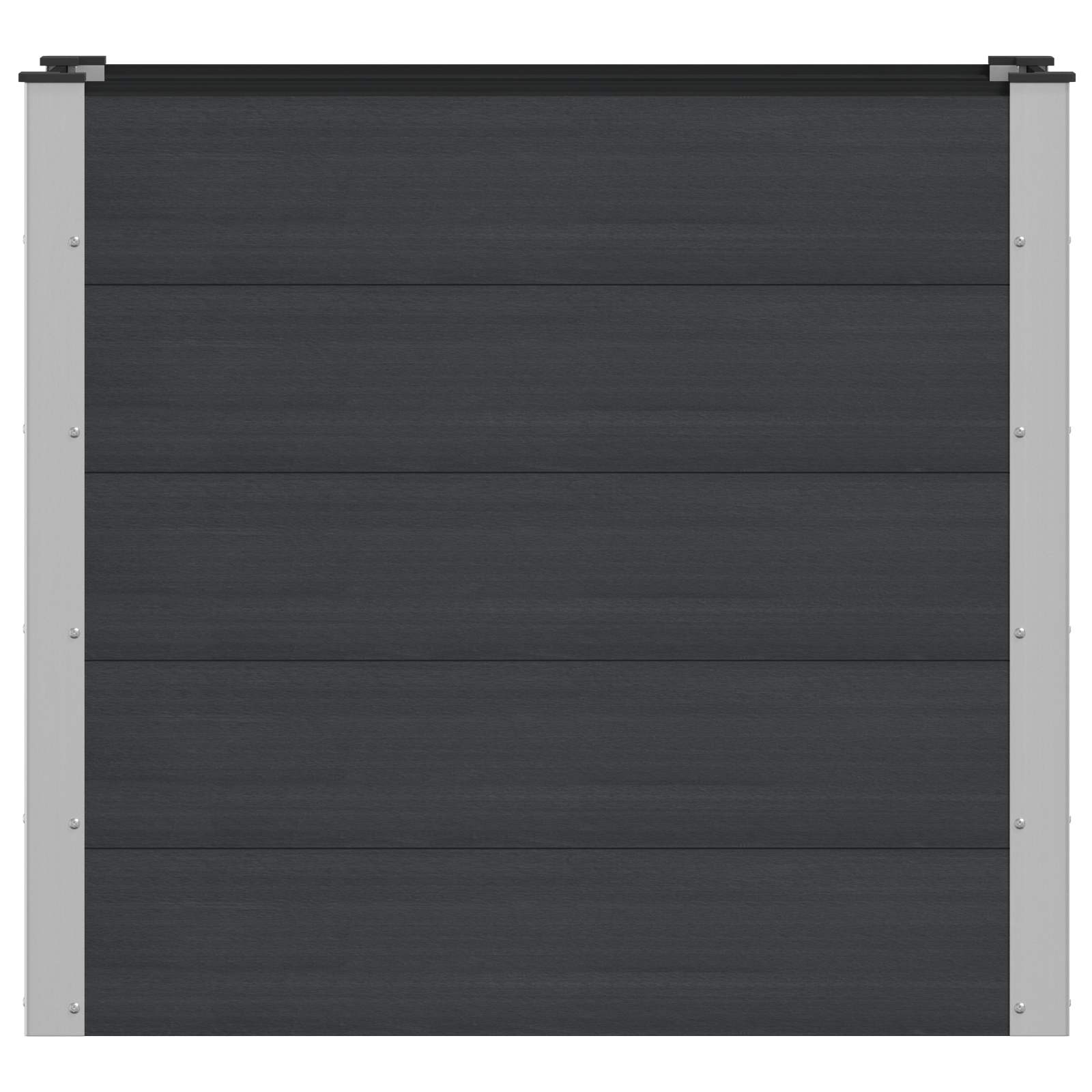 Arriate Elevado Negro 100 X 50 X 91 Cm_2