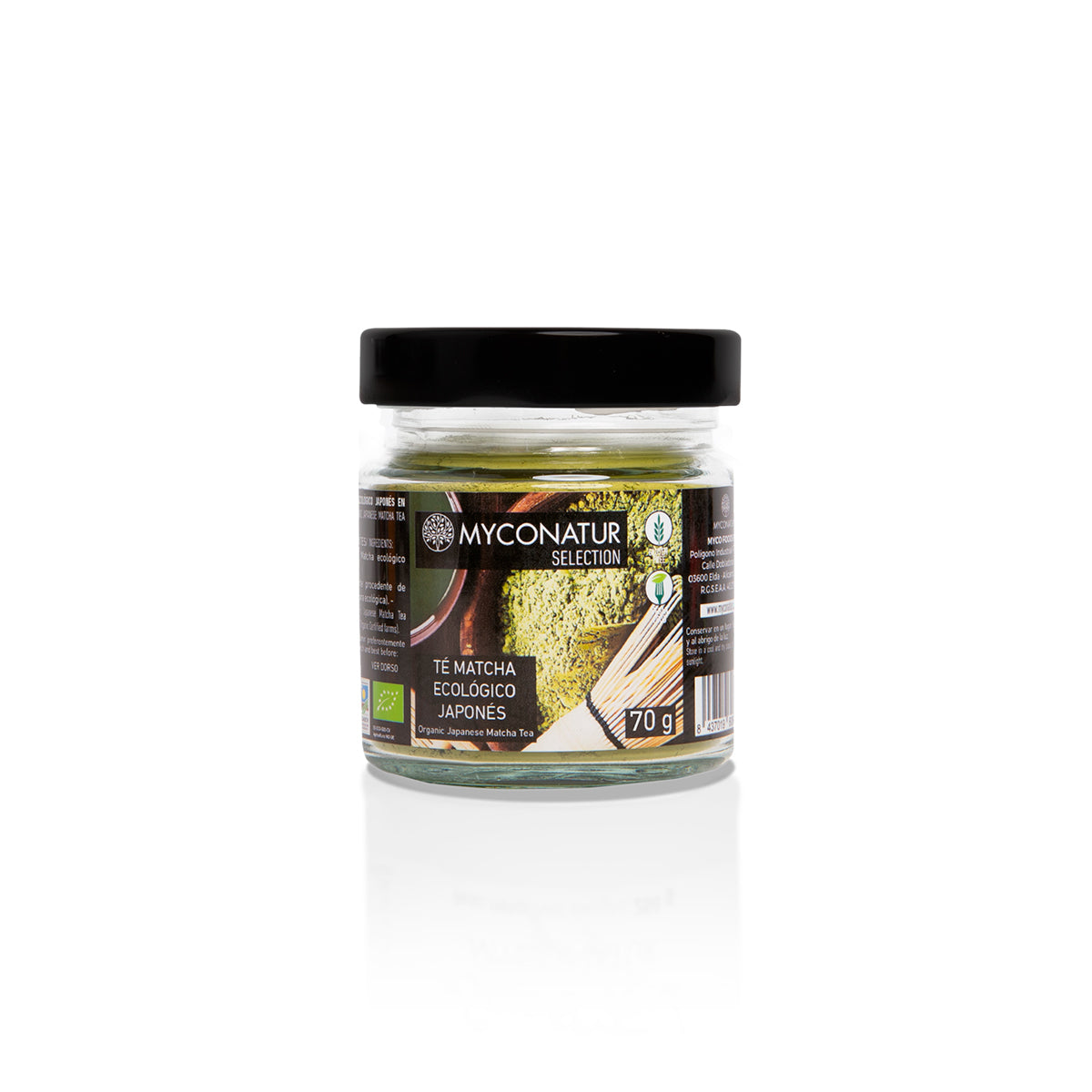 Té Matcha Ecológico Japonés Myconatur 70g_0