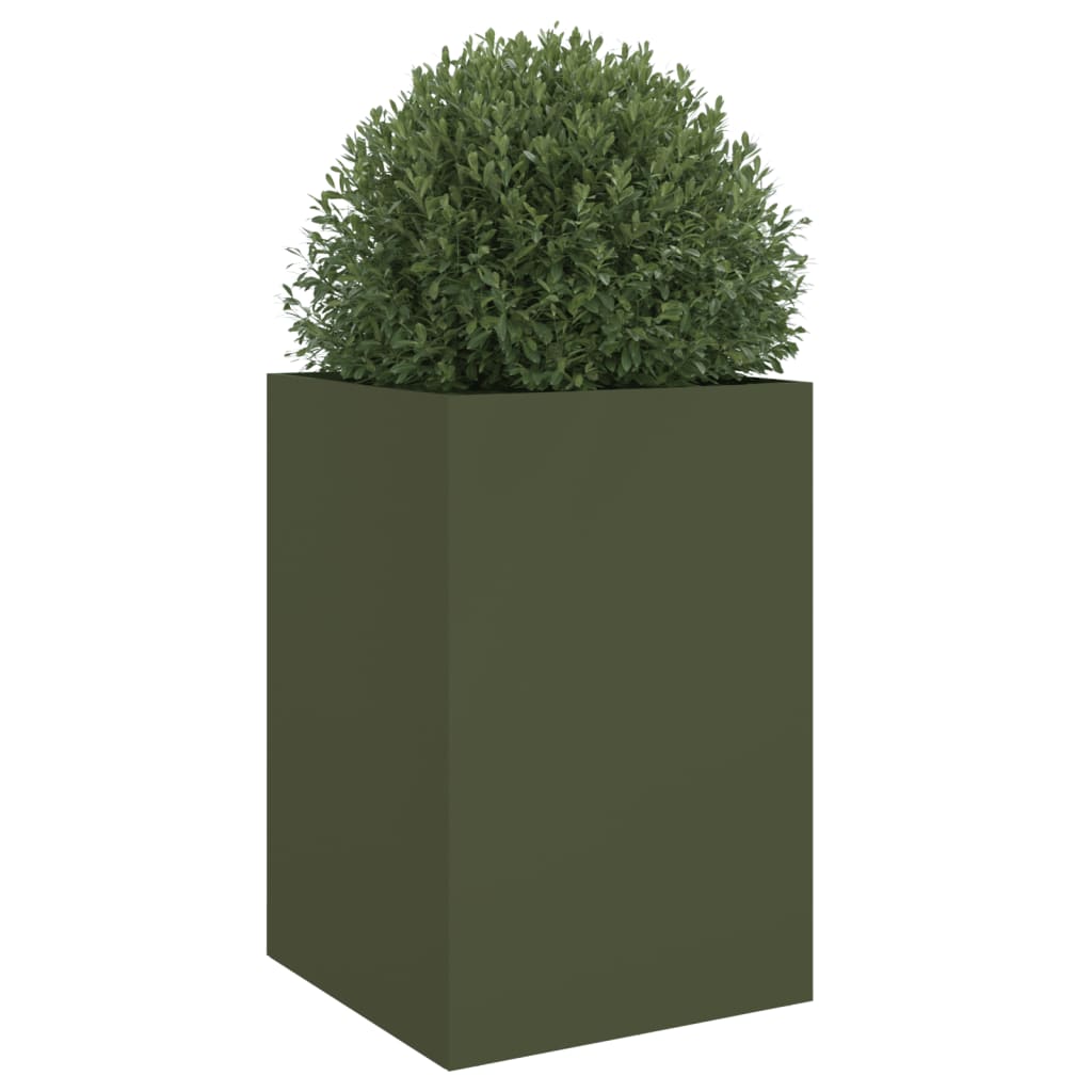 Jardinera Acero Verde Oliva 52x48x75 Cm_3