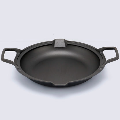 Victoria Paellera Sartén Hierro Fundido Curado Signature Classic Inducción 33cm_4
