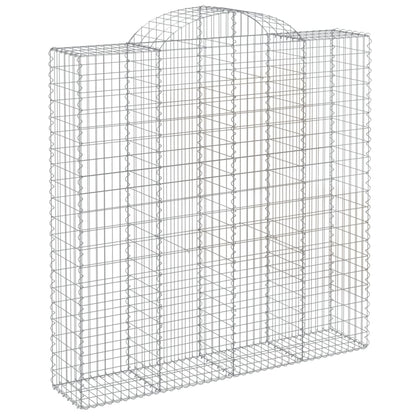 Cestas De Gaviones 6 Uds Forma De Arco Hierro 200x50x200/220 Cm_2