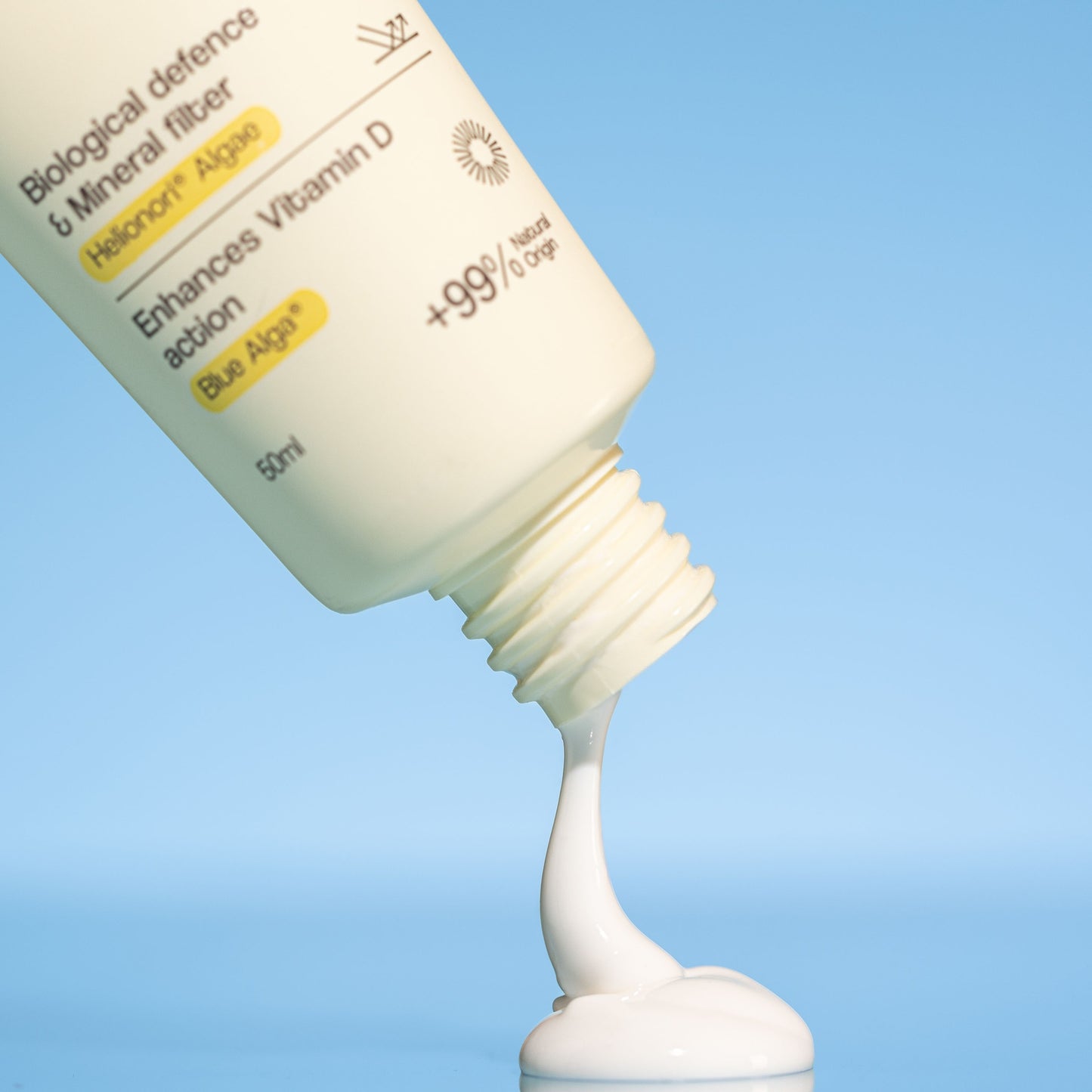 D+ Natural Suncare Mineral Fluid SPF50 50 ml