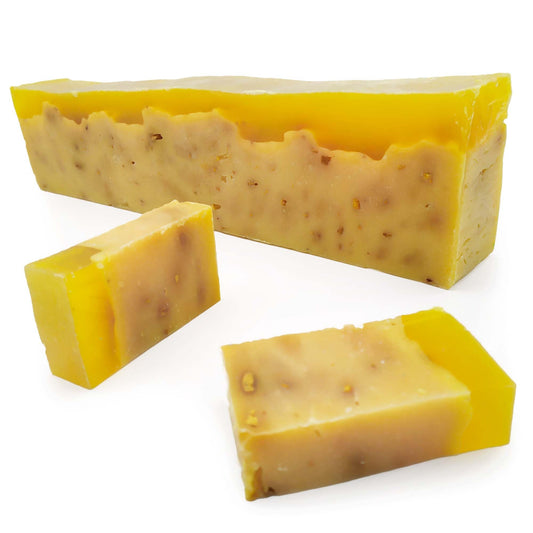 10 Barra De Jabón Artesano De Limón 1.2kg Venta Por Mayor - Piel Grasa - Evita El Acné - Exfoliante - Aclara Las Manchas_0