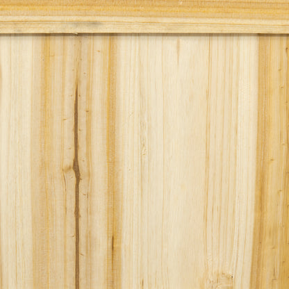 Outsunny Jardinera Con Enrejado De Madera Para Trepadoras 40x40x145 Cm Natural_4