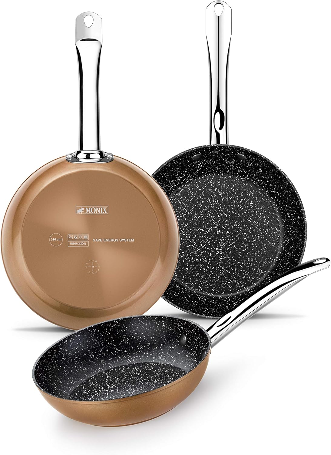 Sartén Profesional De Aluminio Forjado - 26 Cm_0