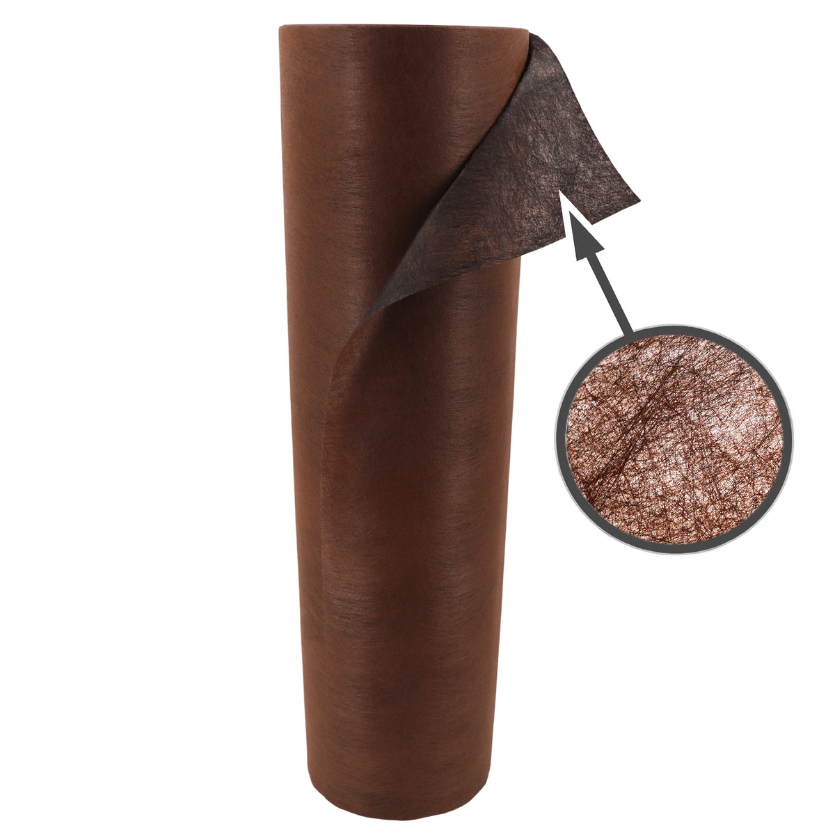 225m X 1m Malla Antihierbas Marrón 125 G/m² – Garantía De 25 Años, Permeable Y Resistente_1