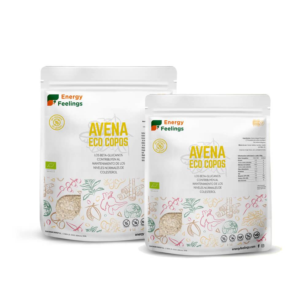 Copos de Avena ECO sin gluten Energy Feelings 1 kg