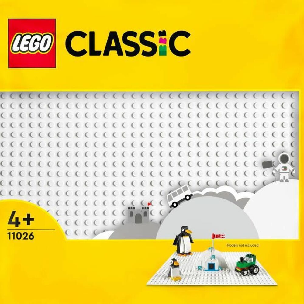Lego 11026 Classic La Placa De Construcción Blanca 32 X 32 Cm_0