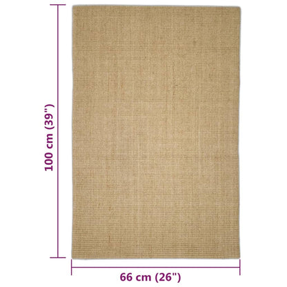 Alfombra De Sisal Para Rascador 66x100 Cm_5