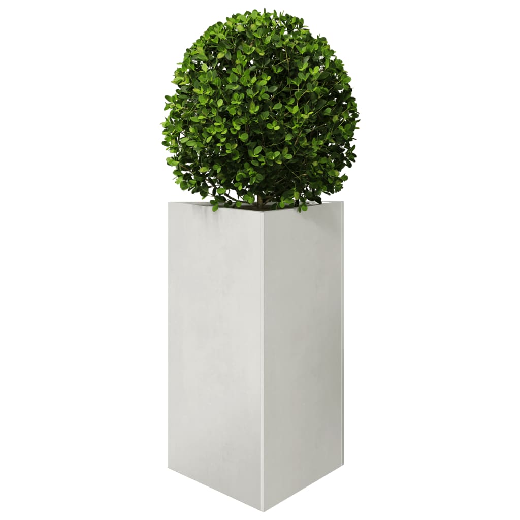 Jardineras Triangulares 2 Uds Acero Inoxidable 50x43x75 Cm_3