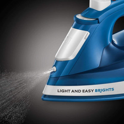 Plancha de vapor Light &amp; Easy Brights Sapphire Russel Hobbs