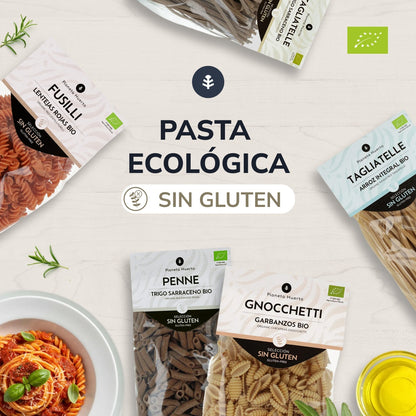 Espirales de trigo sarraceno ECO sin gluten Planeta Huerto 500 g