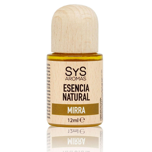 Esencia Natural Mirra SYS Aromas 12 ml | Aroma Amaderado y Dulce | Para Quemadores y Humidificadores_0