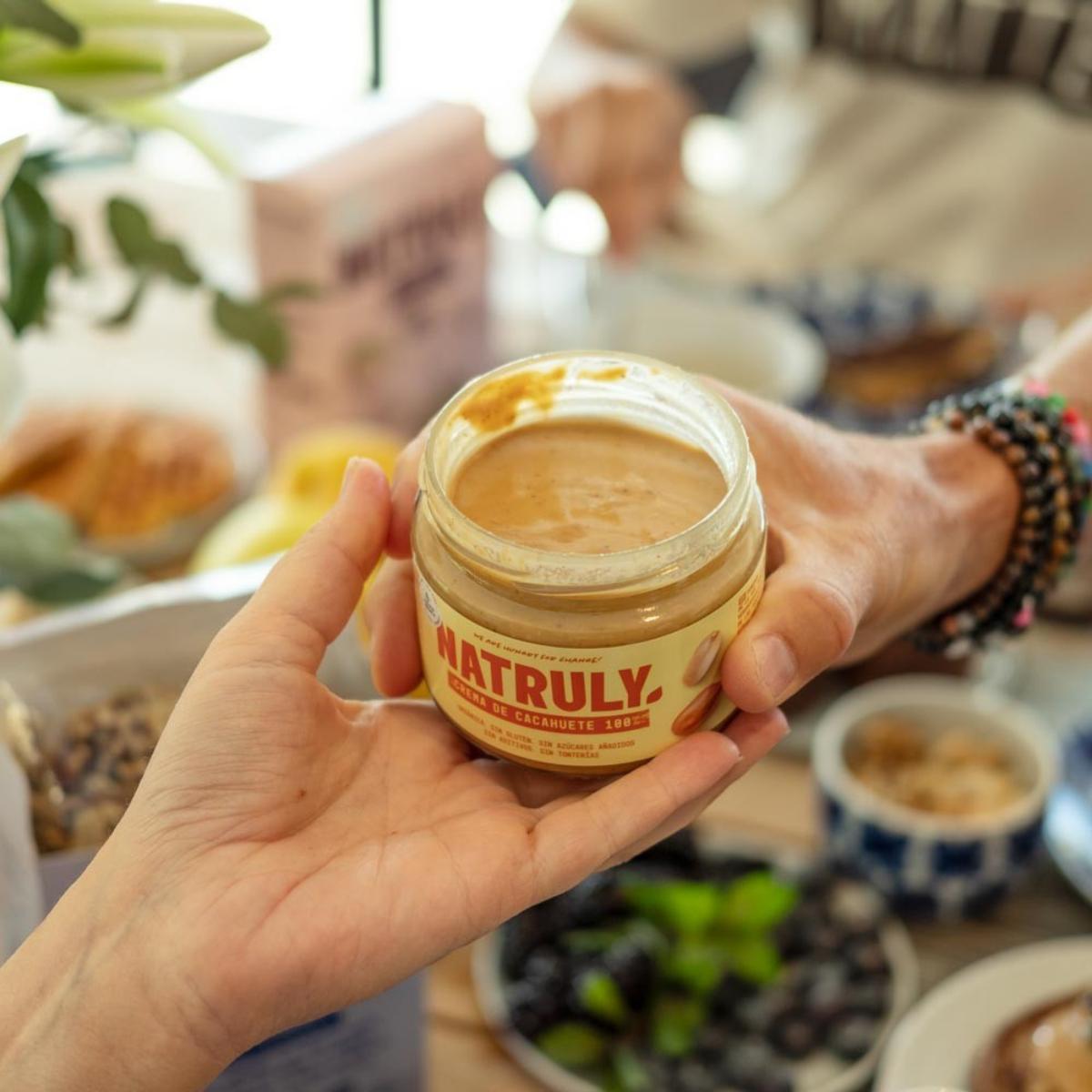 Crema de cacahuete Bio Natruly 200 g