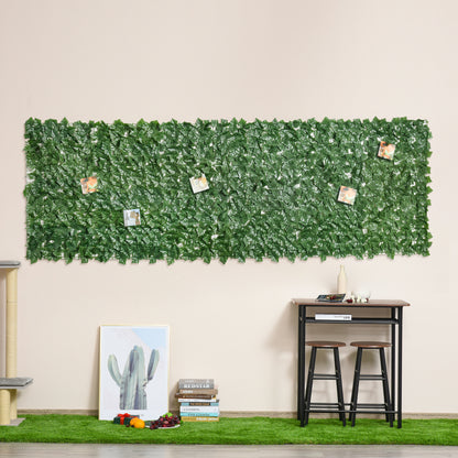 Outsunny Seto Artificial Rollo 3x1m Pantalla Cerca De Privacidad Balcón Valla_1