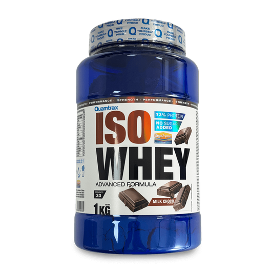 Isowhey - 1kg - Chocolate Blanco - Proteína De Aislado De Suero Isolate - Quamtrax_0