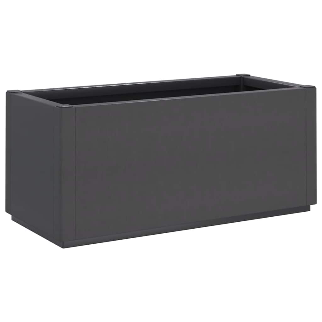 Jardinera Pp Gris Oscuro 80x36x35 Cm_0