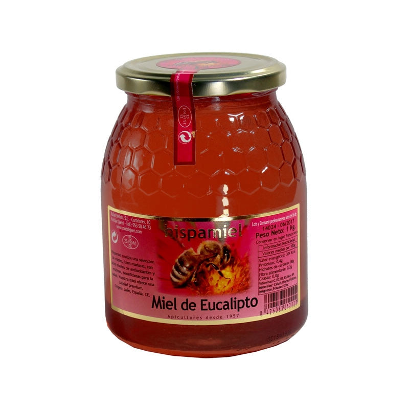 Miel De Eucalipto 1kg Hispamiel_0