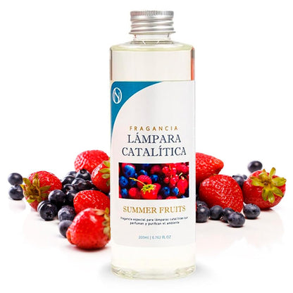Lámpara Catalítica Blue Diamonds + Aroma Summer Fruits 200 Ml - Elimina Malos Olores, Impurezas Y Perfuma_2