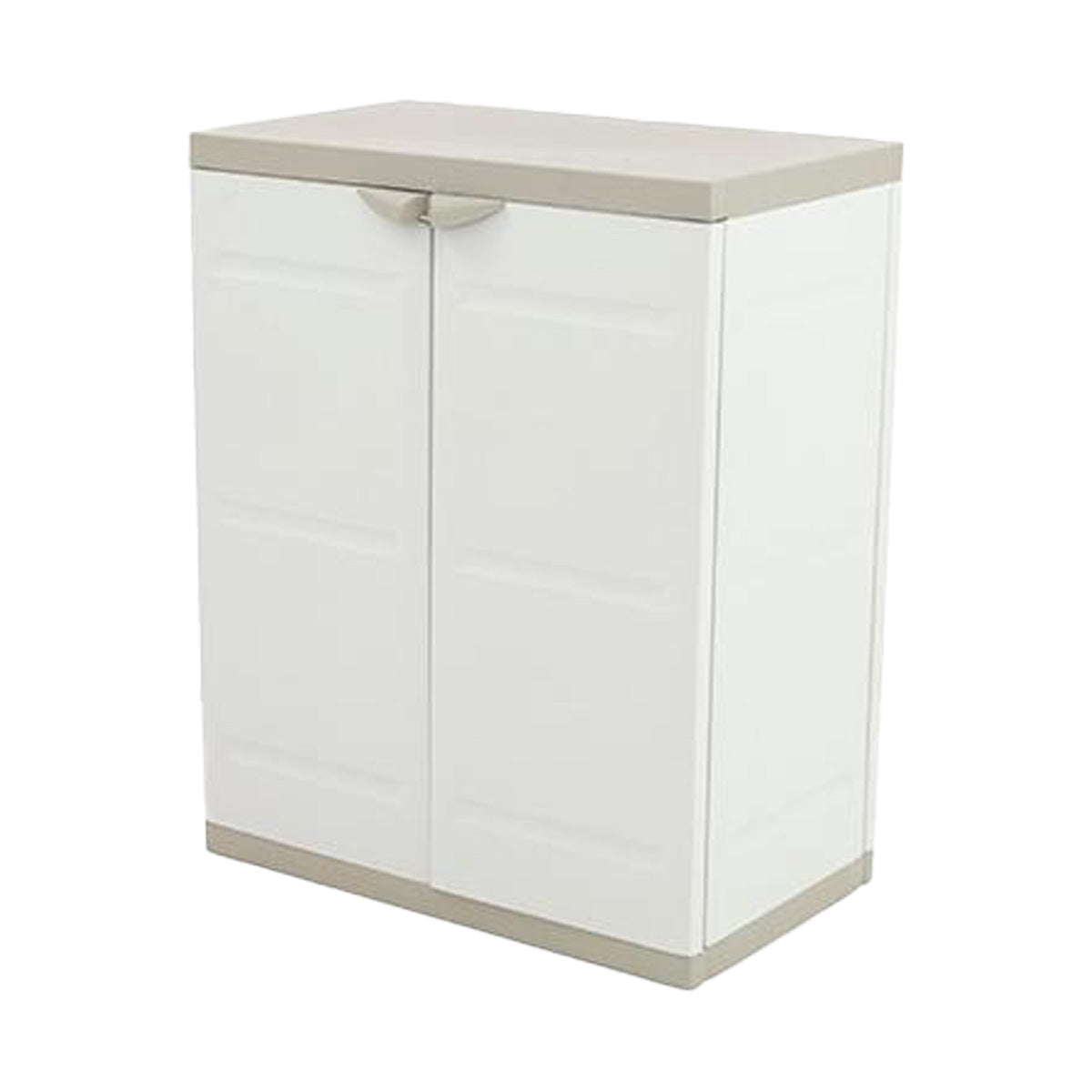 Medio Armario 70 cm Titanium, Plastiken, Beige 1