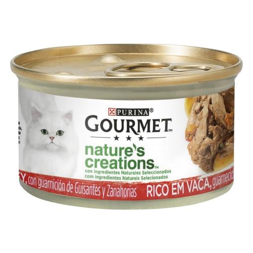 Pack 24 x GOURMET Nature's Creations Mini Filetes rico en buey 85 g