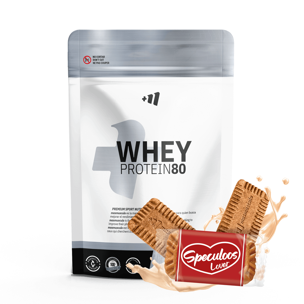 Whey Protein80 - 500g - Galletas Speculoos - Aumenta La Masa Muscular - Masmusculo_0