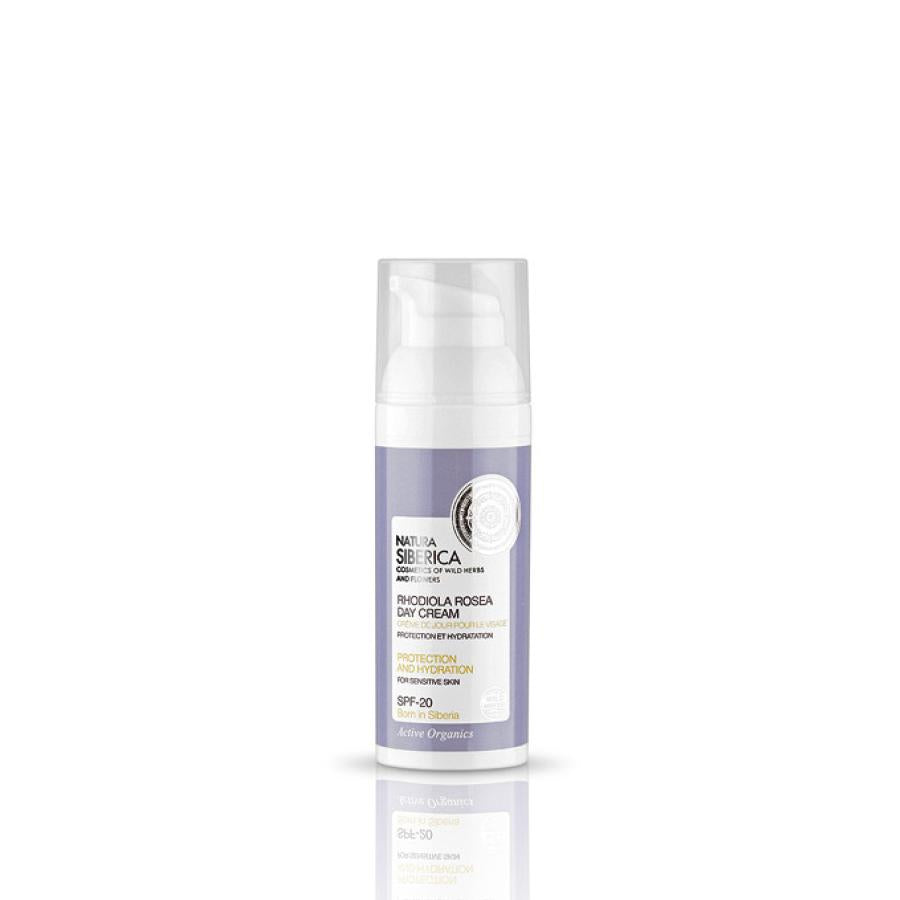 Crema de día piel sensible Protección e Hidratación Natura Sibérica, 50 ml