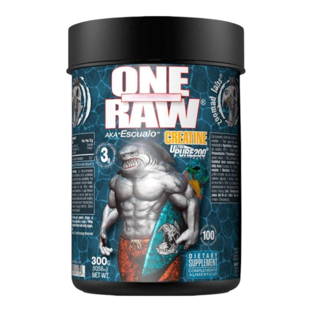 One Raw Creatine Ultra Pure 200 Mesh 300 Gr Piña Colada_0