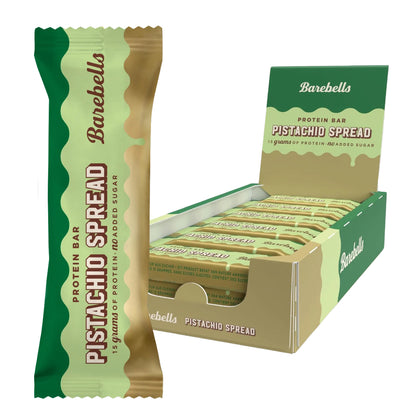 Caja De 12 Barritas De 45gr Sabor Pistachio Spread Barebells_0