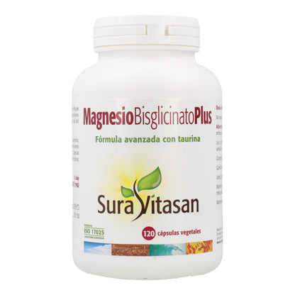 Magnesio Bisglicinato Plus 120 cápsulas Sura Vitasan