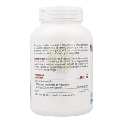 Magnesio Bisglicinato Plus 120 cápsulas Sura Vitasan