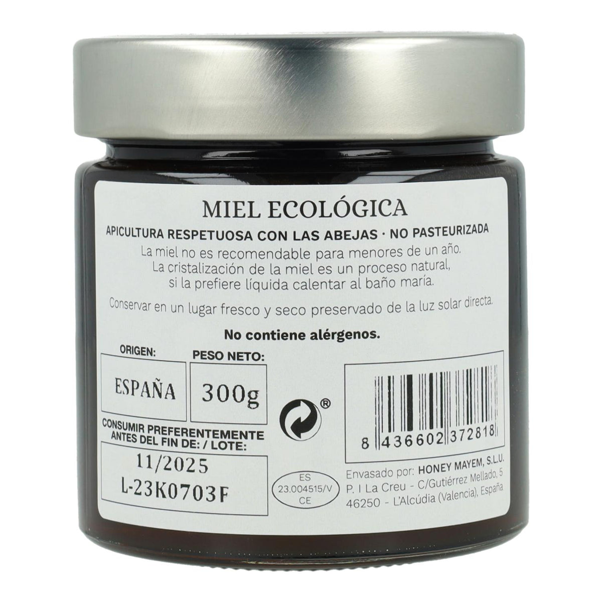 Miel brezo bio Mayem 300 g
